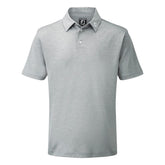 FootJoy Stretch Pique heren golfpolo shirt (grijs)