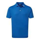 FootJoy Stretch Pique heren golfpolo shirt (kobaltblauw)