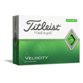 Titleist Velocity golfballen 12 stuks (groen)