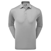 Footjoy Thermolite lange mouwen golfpolo (grijs)
