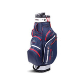Big Max Dri Lite Silencio 2 golf cartbag (marineblauw/rood)