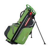 Bennington Zone 14 waterdichte golf standbag - draagtas (groen-zwart)