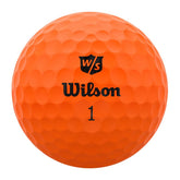Wilson Staff Duo Optix balles de golf mates 13 pièces (orange)