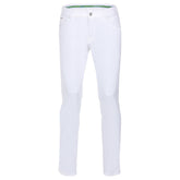 Alberto Robin-G 3x Dry Cooler tapered fit heren golfbroek (wit)