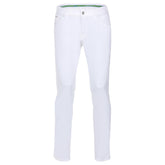 Alberto Robin-G 3x Dry Cooler tapered fit heren golfbroek | kleur: Wit