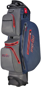 Bennington IRO Quiet Organizer 14 waterdichte golftas - cartbag (marineblauw-grijs)
