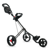 Masters 5S 3-wheel golf trolley (black)