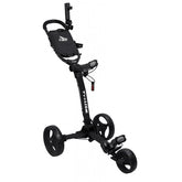 Axglo Trilite ultra light 3-wheel golf trolley (black)