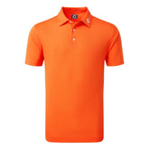 FootJoy Stretch Pique heren golfpolo shirt (oranje)