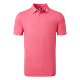 FootJoy Stretch Pique heren golfpolo shirt (watermeloen roze)