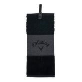 Serviette de golf CALLAWAY TRI-FOLD (noir)