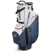 Big Max Dri Lite Hybrid Plus golftas - standbag (wit-marineblauw)