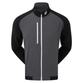 Footjoy Elements Packable Full zip- golf wind jacket | kleur: Zwart-grijs