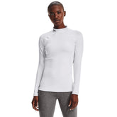Under Armour ColdGear Authentics damesshirt - thermische compressie shirt (wit)