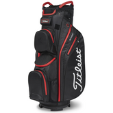 Titleist Cart 14 StaDry waterdichte golftas - cartbag | kleur: Zwart-rood