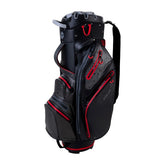 Fastfold Galaxy golf cartbag - golftas (zwart-rood)