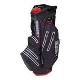 Sun Mountain H2No Lite waterdichte golf cartbag (zwart-rood)