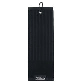 Titleist Players TRI-FOLD golf handdoek (zwart)