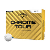Callaway Chrome Tour balles de golf 12 pièces (blanc)