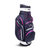 Big Max Dri Lite Silencio 2 golf cartbag (marineblauw/fuchsia)
