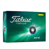 Titleist AVX golfballen 12 stuks (geel)
