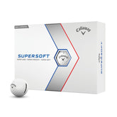 Callaway SuperSoft balles de golf 12 pièces (blanc)