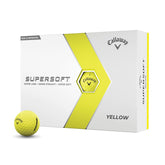 Callaway SuperSoft balles de golf 12 pièces (jaune)