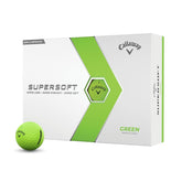 Callaway SuperSoft balles de golf finition mate 12 pièces (vert)