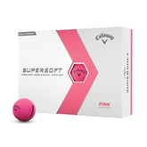 Callaway SuperSoft balles de golf finition mate 12 pièces (rose)