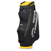 Callaway Chev Dry 14 golftas - cartbag - trolleytas (zwart-geel)