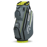 Sac de golf Callaway Chev 14+ - sac chariot (gris-jaune fluor)