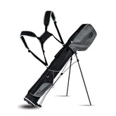 Masters SL500 Velo golf standbag - pencilbag - golftas zwart-grijs