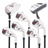 Skymax IX-5 halve heren golfset - linkshandig met stalen shaft