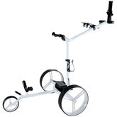 At-hena Go Flat Elektrische Golftrolley 45 Holes (wit)