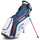 Sac trépied de golf Callaway Fairway 14 - sac de transport (bleu marine-blanc)