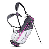Big Max Dri Lite Seven G golftas - standbag (grijs-fuchsia)
