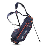 Big Max Dri Lite Seven G golftas - standbag (staalblauw-oranje)