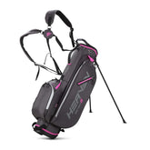 Big Max Seven G golftas - standbag (grijst-fuchsia)