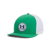 Under Armour Iso-Chill Drive Low Stretch Fit - golfpet | kleur: Groen-wit