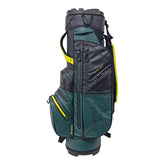 Fastfold Ventura golf cartbag - golftas (groen-zwart-geel)