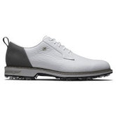 Chaussures de golf FootJoy Dryjoys Premiere Field LX pour homme (blanc-gris)