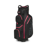 Titleist Cart 14 StaDry waterdichte golftas - cartbag (zwart-rood)