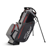 Titleist Hybrid 14 StaDry golf standbag - draagtas (grijs-rood)