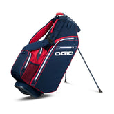 Ogio All Elements Hybrid standbag - draagtas (marineblauw-rood)