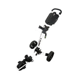 Trilite T-Flash ultra-light 3-wheel golf trolley (white)
