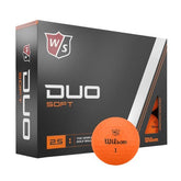 Wilson Staff Duo Soft golfballen 12 stuks (oranje)