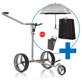 JuCad Drive SL Master Titan Elektrische Golftrolley 45 Holes-set