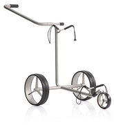 Jucad JuStar 3-Wiel Golftrolley - zilver