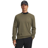 Under Armour Sweater Fleece - heren golf pullover | kleur: Legergroen