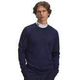Under Armour Sweater Fleece - heren golf pullover (marineblauw)